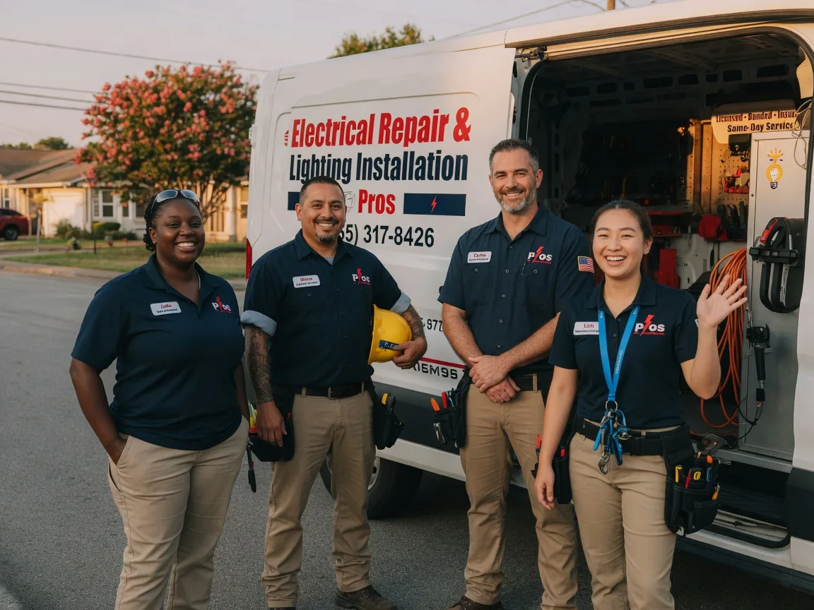Licensed Electrician company in Aubrey, TX